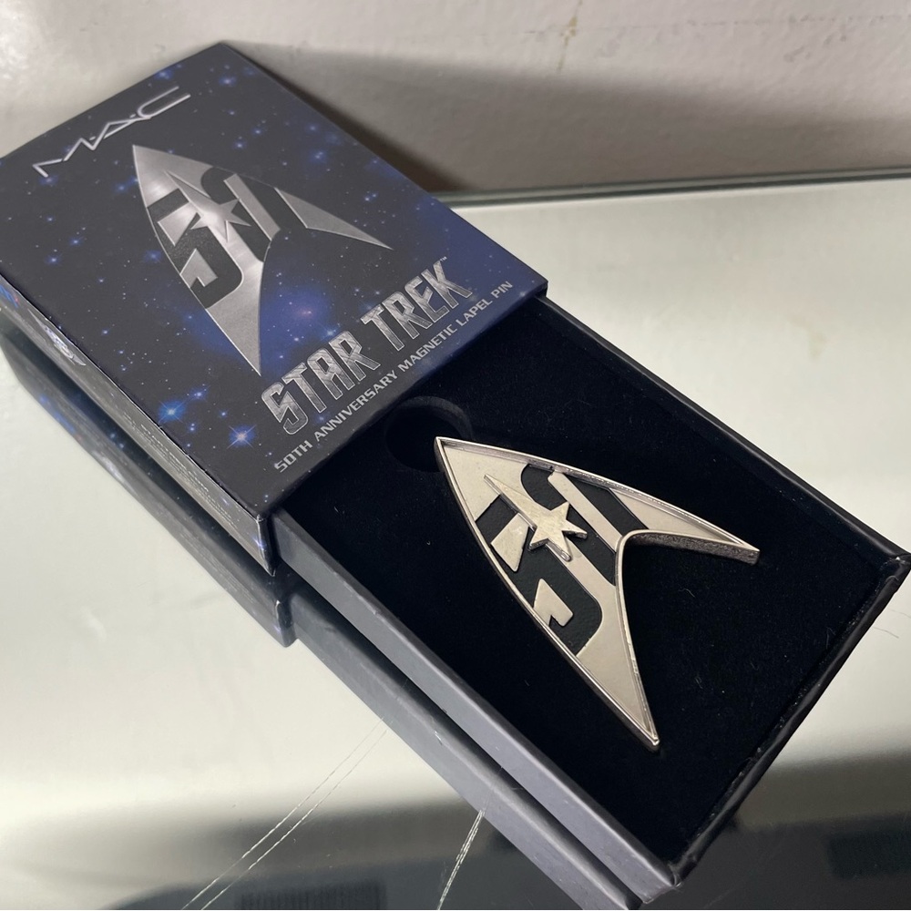 Star Trek 50th Anniversary pin